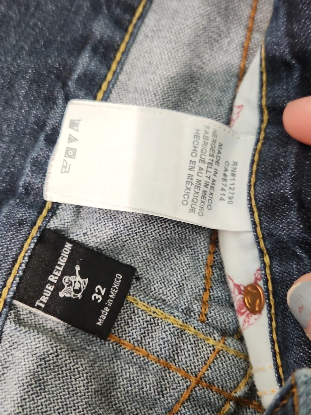 True Religion Ricky Jeans Size 32